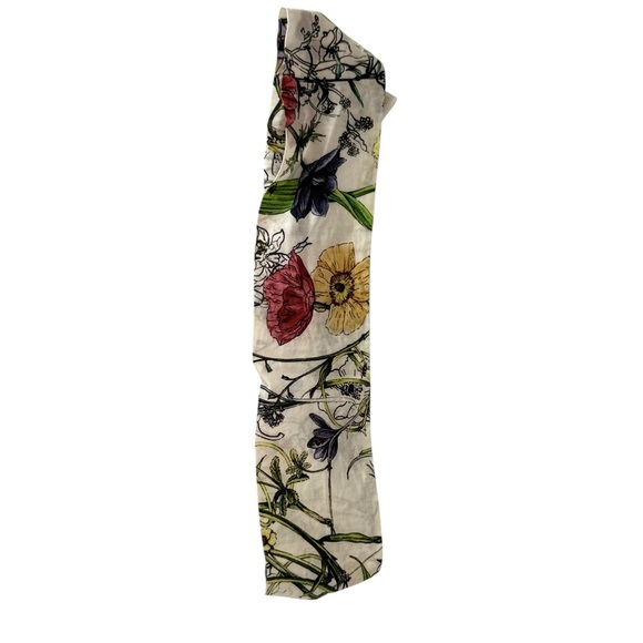 Gucci Flora Silk Headband Botanical Print Made in Italy main image 6
